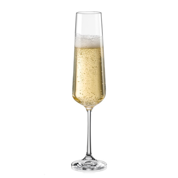 CRYSTALEX SANDRA Set 6 pahare sampanie, 200ml, sticla, Bohemia Crystal [3]