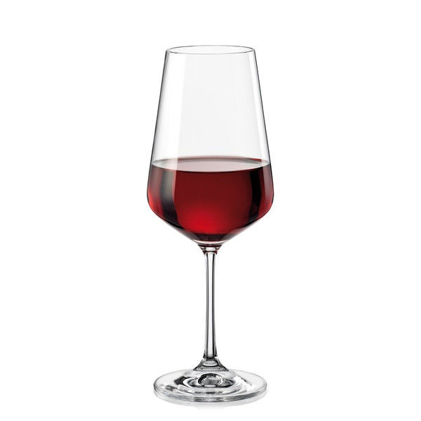 CRYSTALEX SANDRA Set 6 pahare vin rosu, 450ml, sticla, Bohemia Crystal [3]
