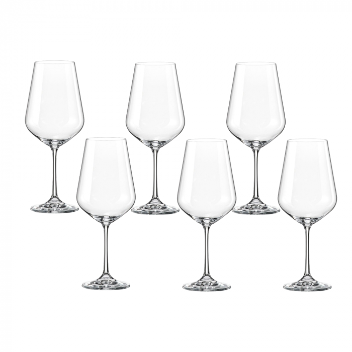 CRYSTALEX SIESTA Set 6 pahare pentru vin rosu 500ml, Bohemia Cristal [1]