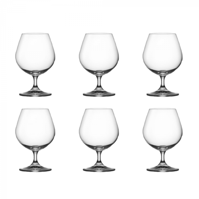 CRYSTALEX SPECIALS Set 6 pahare pentru brandy 415ml, Bohemia Cristal [1]