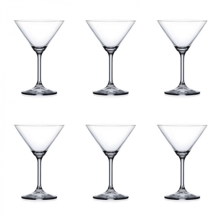 CRYSTALEX SPECIALS Set 6 pahare pentru Martini 280ml, Bohemia Crystal [1]