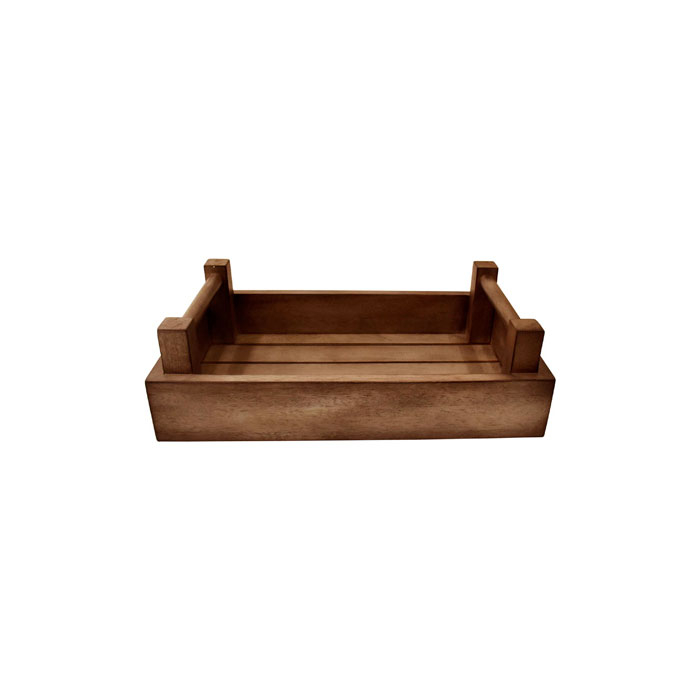 CULINARO ALAS Ladita/inaltator prezentare bufet, din lemn acacia, 34x20xh10,5cm, Table Theatre [1]