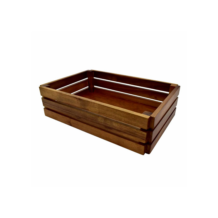 CULINARO ALAS Ladita prezentare bufet, din lemn acacia, 32x22xh9cm, Table Theatre [1]