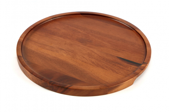 CULINARO ALAS Platou servire pizza, din lemn acacia, D32xh2cm, Table Theatre [3]