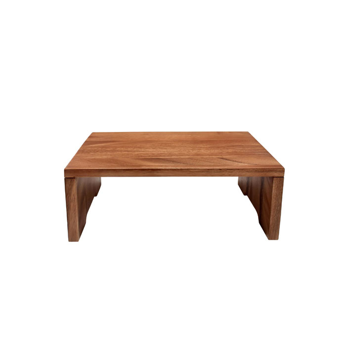 CULINARO ALAS Stand inaltator bufet, din lemn acacia, 39,9x21xh17cm, extra mare, Table Theatre [1]