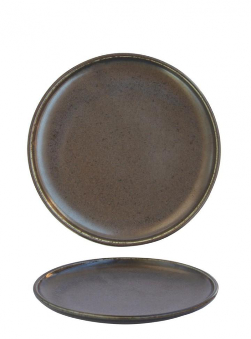 CULINARO ANTIQUE-BLACK Farfurie portelan 21cm [2]