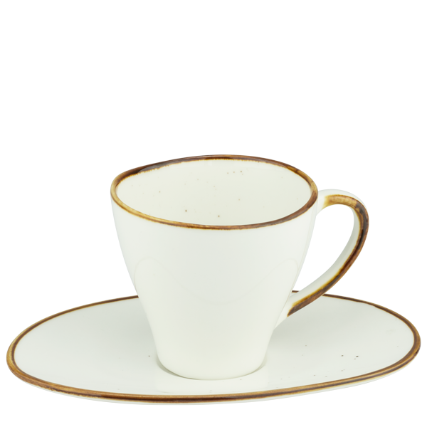 CULINARO ARIZONA GLISS Farfurioara portelan pentru ceasca cafea, 15cm [2]