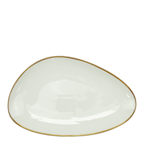 CULINARO ARIZONA GLISS Farfurie intinsa portelan triunghiulara, 28x17,5xh2cm [1]