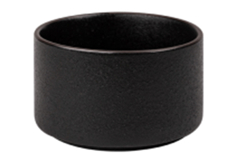 CULINARO BLACK CERAMIC Bol ceramic, D10xh6cm, negru [1]