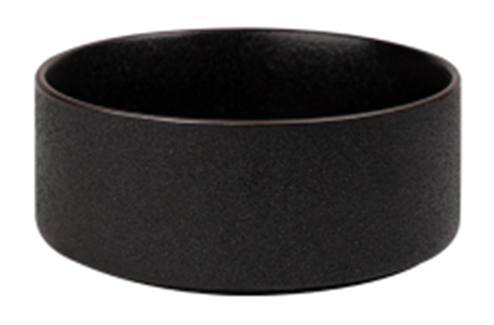 CULINARO BLACK CERAMIC Bol ceramic, D15xh6cm, negru [1]