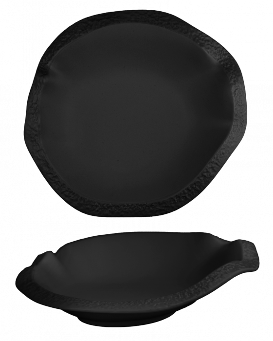 CULINARO BLACK NEST Farfurie adanca din portelan, 22cm [2]