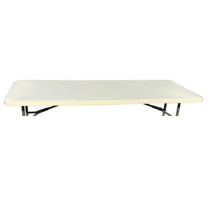 CULINARO Capac elastic ivory pentru masa catering 244x76xh74cm [1]