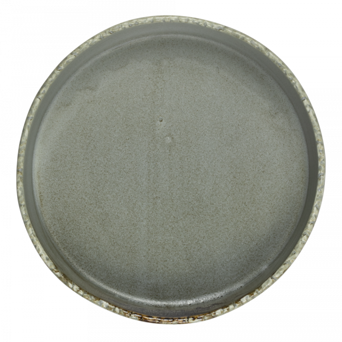 CULINARO FUJI ASH Farfurie adanca portelan cu margine inaltata, D21xh4,4cm, gri [2]