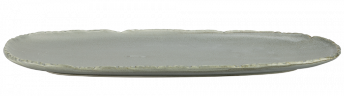 CULINARO FUJI ASH Farfurie ovala intinsa din portelan, 35x15xh2cm, gri [2]