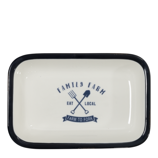 CULINARO HAPPY FARM Farfurie dreptunghiulara portelan, 24,3x16,3xh5cm [1]