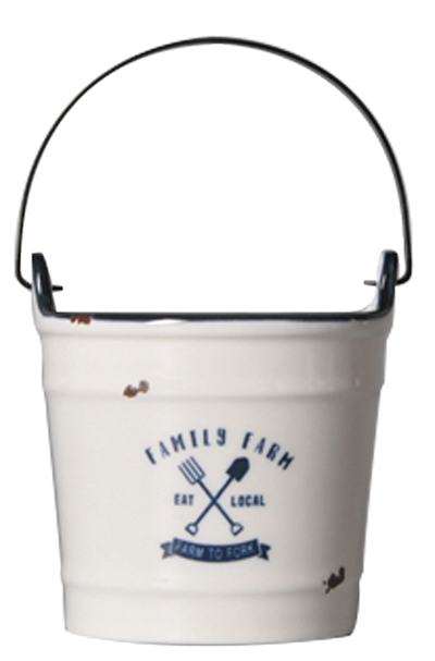 CULINARO HAPPY FARM Galetusa servire 10x10x16cm portelan (HF-56213) [1]