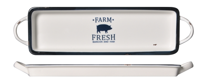 CULINARO HAPPY FARM Platou portelan 42x11xh3cm dreptunghiular (HF-56216) [1]
