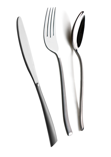 CULINARO IRIS Set 6 furculite aperitiv medii, inox [3]