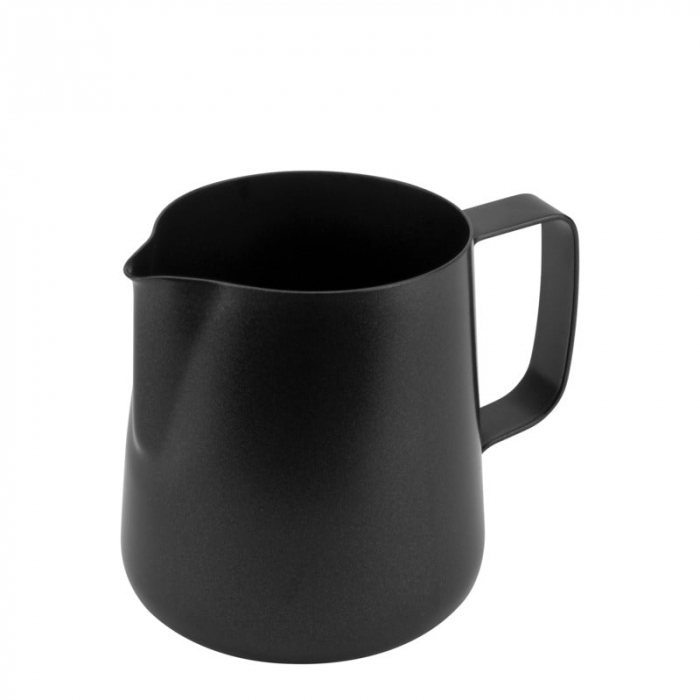 CULINARO Latiera pentru spumarea laptelui, 350ml, metal, culoare neagra [1]