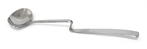 CULINARO Lingura servire bufet Professional Line, inox, maner ondulat prindere vas, D6cm [1]