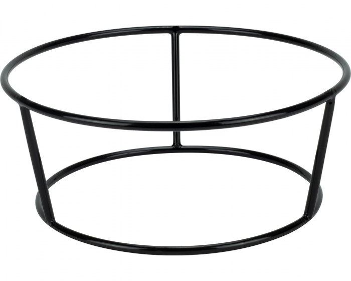 CULINARO MARBELLA 3D Stand expunere bufet pentru boluri si platouri, metal cu acoperire PVC anti-alunecare neagra, D25/D21xh10cm [1]