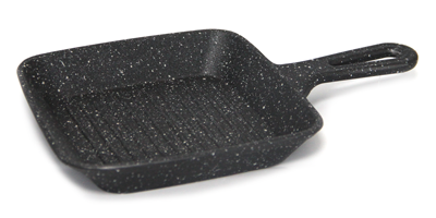 CULINARO Mini tigaie aluminiu 15x15x2,6cm pentru servire (SG-70811) [1]