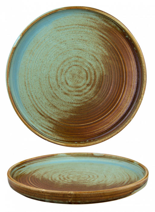 CULINARO RIVER Farfurie portelan D25cm, cu margine inaltata [1]