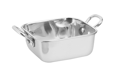 CULINARO Roaster patrat inox 11,5x4,75cm 400ml (SG-80348(A) [1]