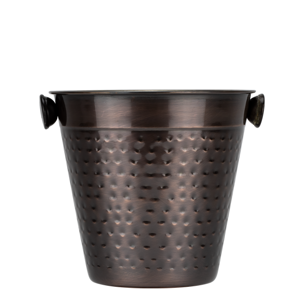 CULINARO RUSTIC Ghetiera D10cm, metal texturat cu aspect cupru antichizat [1]