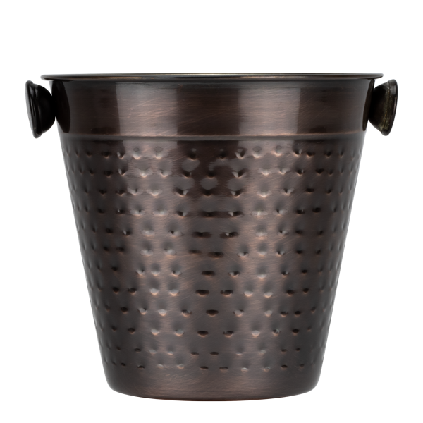 CULINARO RUSTIC Ghetiera D14cm, metal texturat cu aspect cupru antichizat [1]