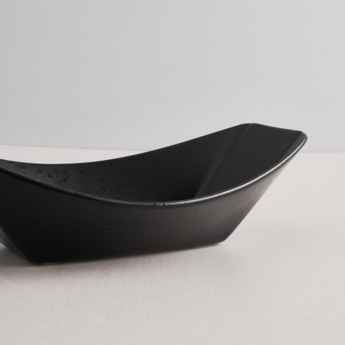 CULINARO STREET FOOD Bol ceramic tip barca, 23,9x13,4xh7cm, BLACK [4]