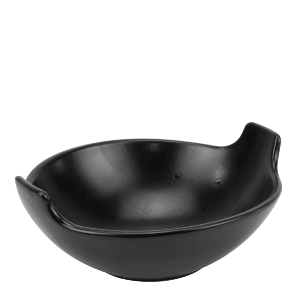 CULINARO STREET FOOD Bol din ceramica, D17,3xh6,9cm, Balti Dish, BLACK [1]