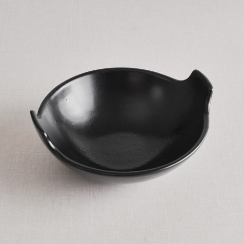 CULINARO STREET FOOD Bol din ceramica, D17,3xh6,9cm, Balti Dish, BLACK [4]
