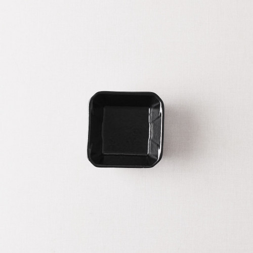 CULINARO STREET FOOD Bol pentru sos din ceramica, patrat, 8,3x8,3xh3,2cm, BLACK [5]