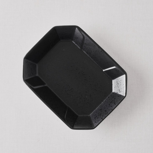 CULINARO STREET FOOD Platou servire din ceramica, 22,3x17,3xh3,6cm, BLACK [4]