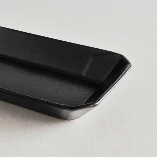 CULINARO STREET FOOD Platou servire kebab din ceramica, 30,3x13,1xh3,4cm, BLACK [5]