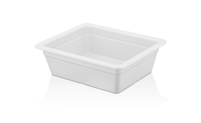 CULINARO Tava gastronorm din melamina GN 1/2 325x265xh100mm, 5,1lt, alba [1]