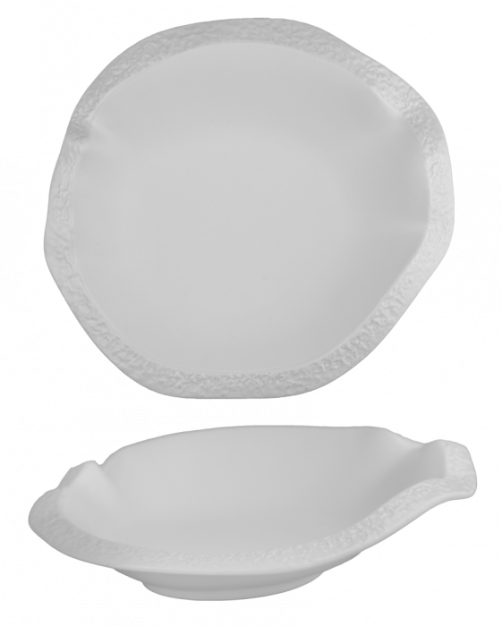 CULINARO WHITE NEST Farfurie adanca din portelan, 22cm [2]