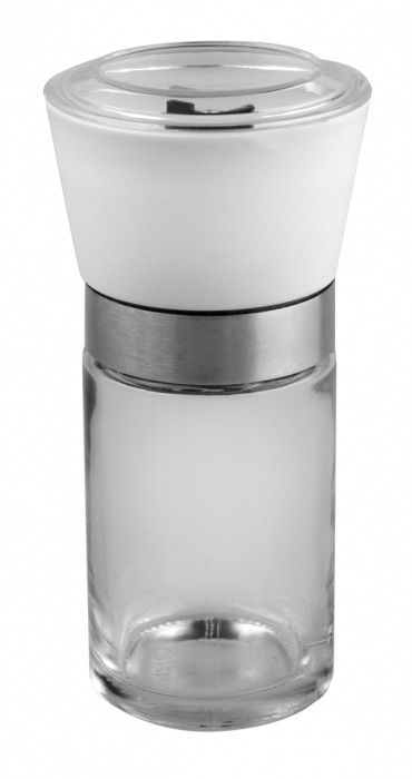 EASY LIFE Rasnita sticla cu capac alb, mecanism ceramic, 100ml [1]
