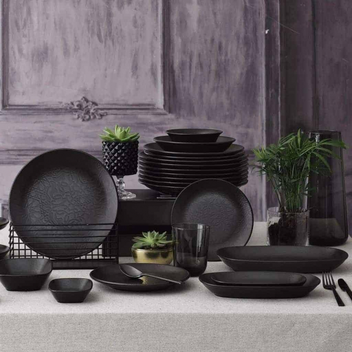 GURAL BLACK MATT Bol din portelan, D14cm [4]
