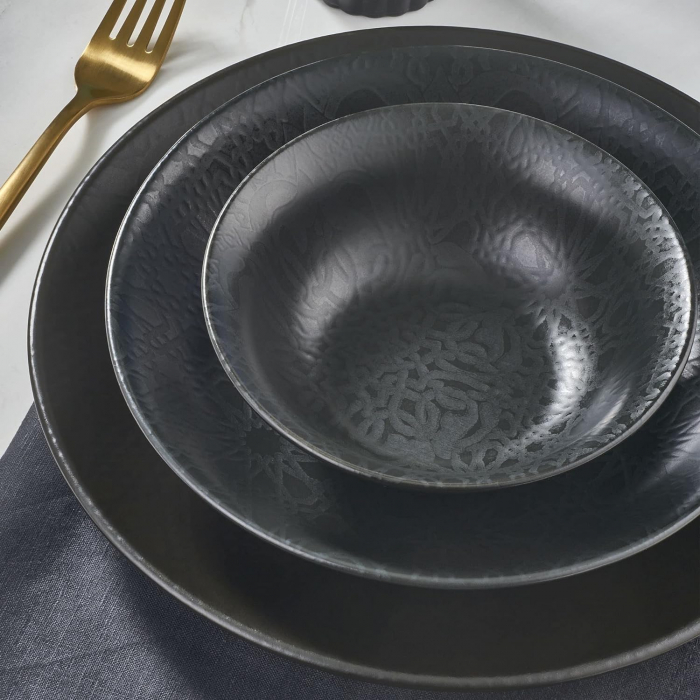 GURAL BLACK MATT Bol din portelan, D14cm [2]
