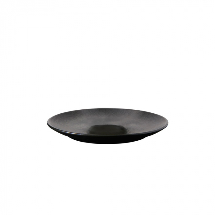 GURAL BLACK MATT Farfurioara suport pentru ceasca 230ml, din portelan [1]