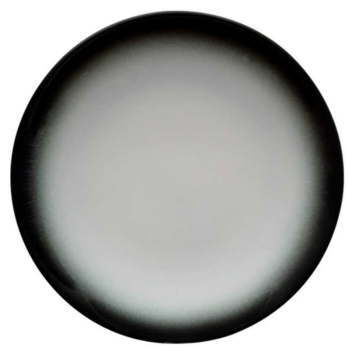 GURAL MARMARIS-WHITE/BLACK Farfurie 21cm (NBNEO21DU63SYH) [1]