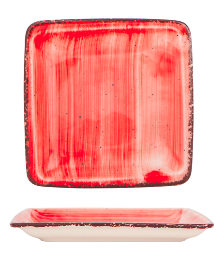 GURAL RED Farfurie patrata 17x17cm (NBNORD17X17DU50KMZ) [1]