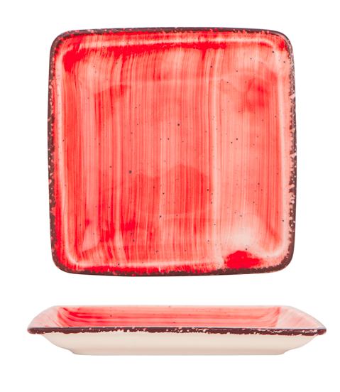 GURAL RED Farfurie patrata 22x22cm (NBNORD22X22DU50KMZ) [1]