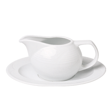 GURAL SATURN Farfurie suport pentru sosiera, din portelan, 20cm (STR 20 SA) [1]