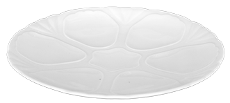 GURAL SEA FOOD Platou stridie din portelan 28cm (GR 28 ID) [1]