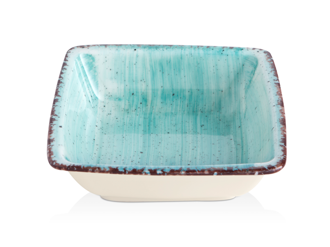 GURAL TURQUOISE Bol patrat 15x15cm 360ml (NBNORD15X15KS50TM) [1]