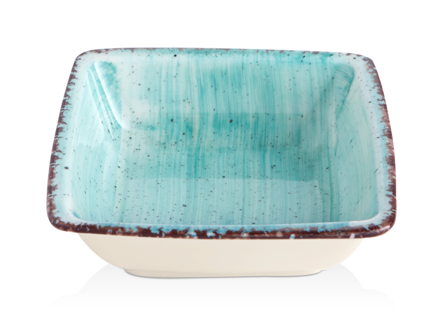 GURAL TURQUOISE Bol patrat 17x17cm 600ml (NBNORD17X17KS50TM) [1]