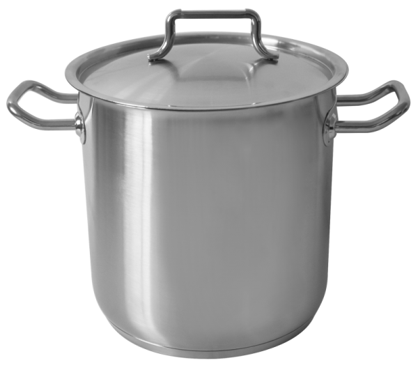 HASCEVHER HORECA-JUMBO Oala inox adanca 20x20cm 6,3lt cu capac [1]